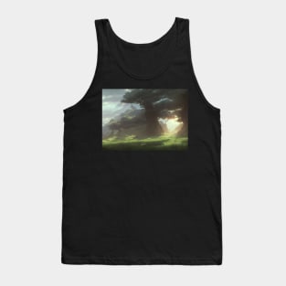 landscape pictures for wall dense Tank Top